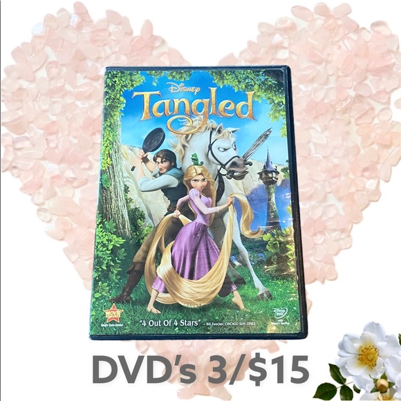 💖3/$15 Disney’s Tangled DVD Movie - Picture 1 of 4